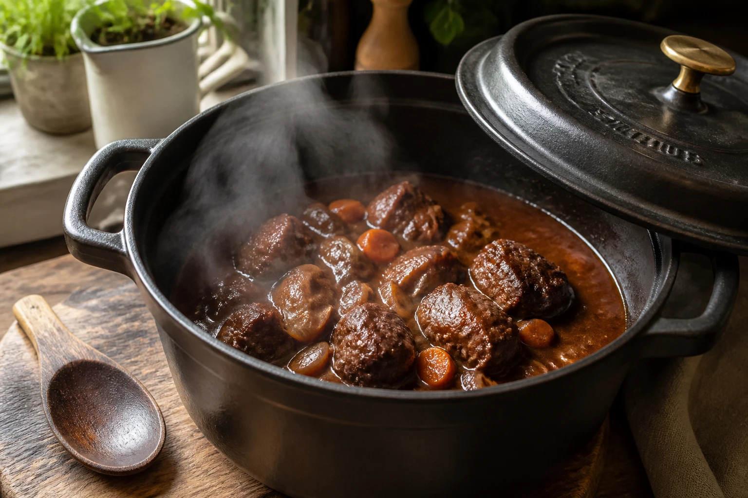 Recette de joue de bœuf sans vin, fondante et facile