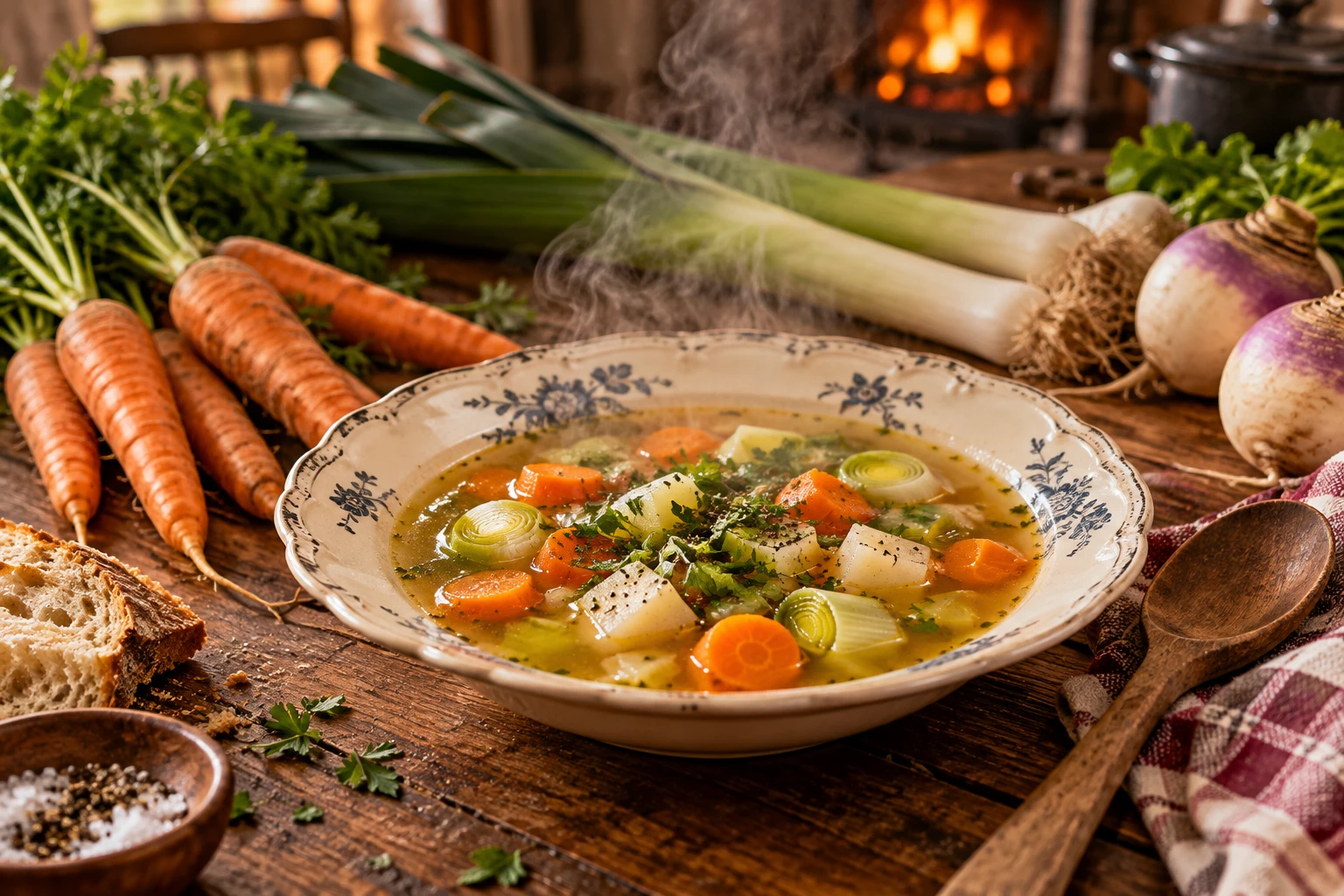 La soupe de légumes de ma grand-mère, pas à pas