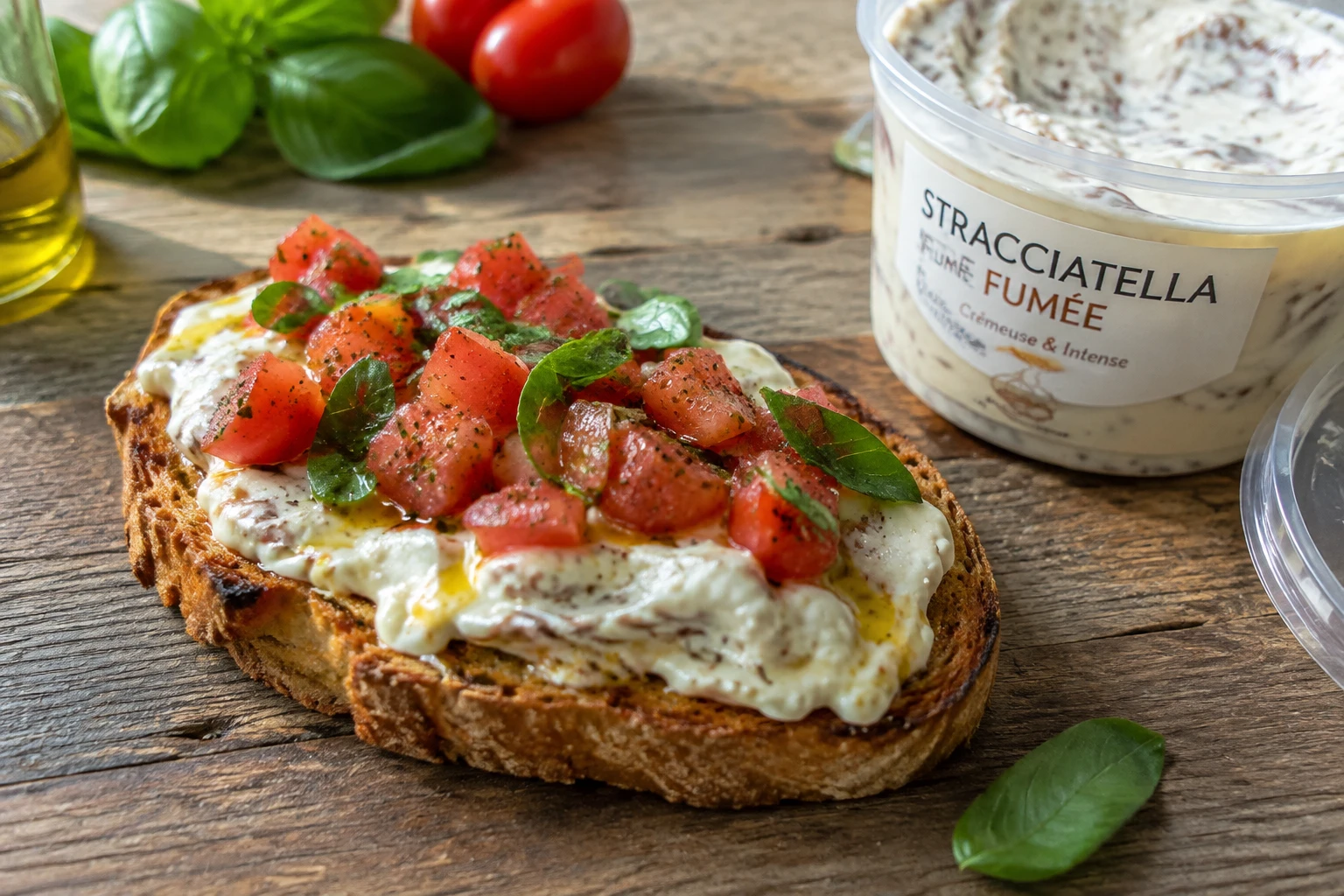 Stracciatella fumée : choisir, conserver et bien la servir